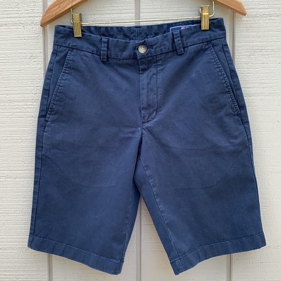 VINEYARD vines by Shep & Ian 11” Stretch Breaker Shorts -  Navy - Picture 1 of 15